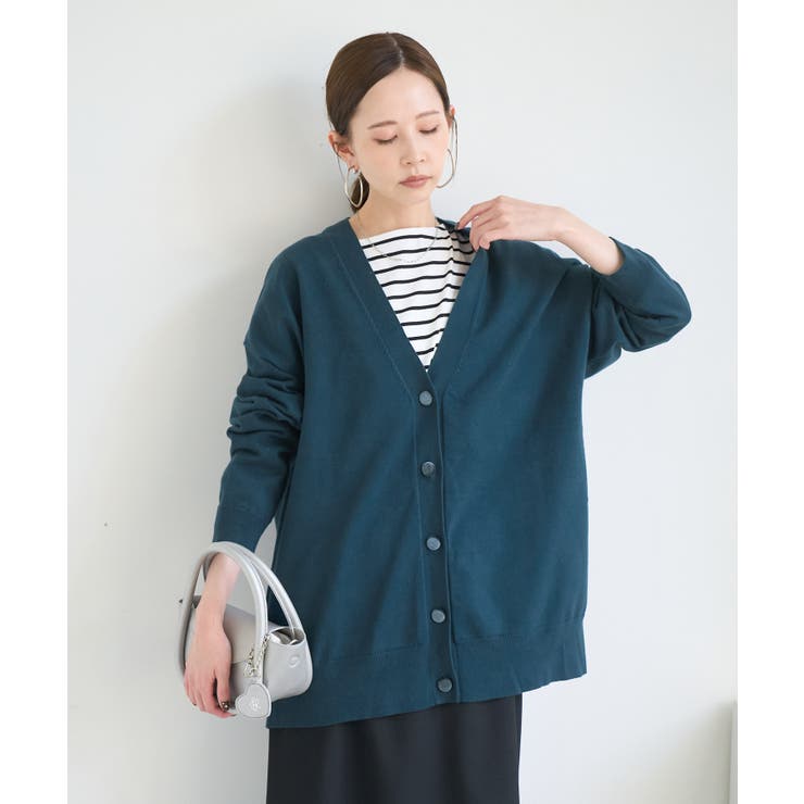 Vネックフォルムカーディガン | ROPE' PICNIC | 詳細画像28 