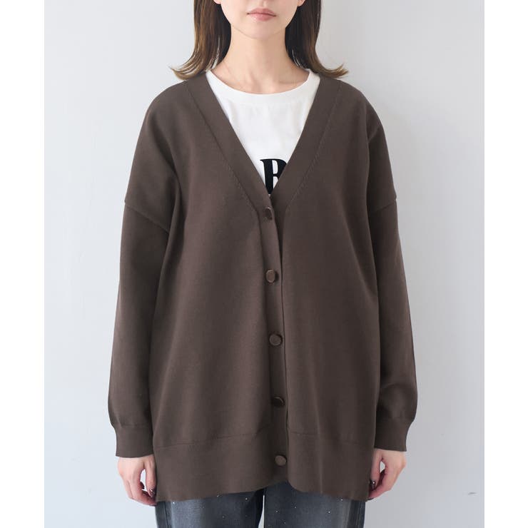 Vネックフォルムカーディガン | ROPE' PICNIC | 詳細画像31 