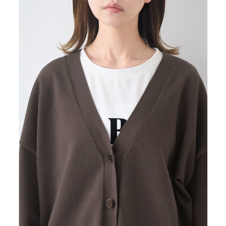 Vネックフォルムカーディガン | ROPE' PICNIC | 詳細画像34 