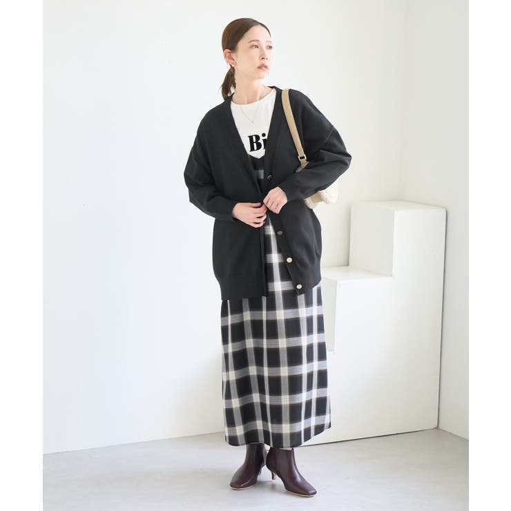 Vネックフォルムカーディガン | ROPE' PICNIC | 詳細画像5 