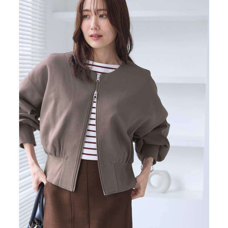 W-ZIPドルマンカットカーディガン | ROPE' PICNIC | 詳細画像10 