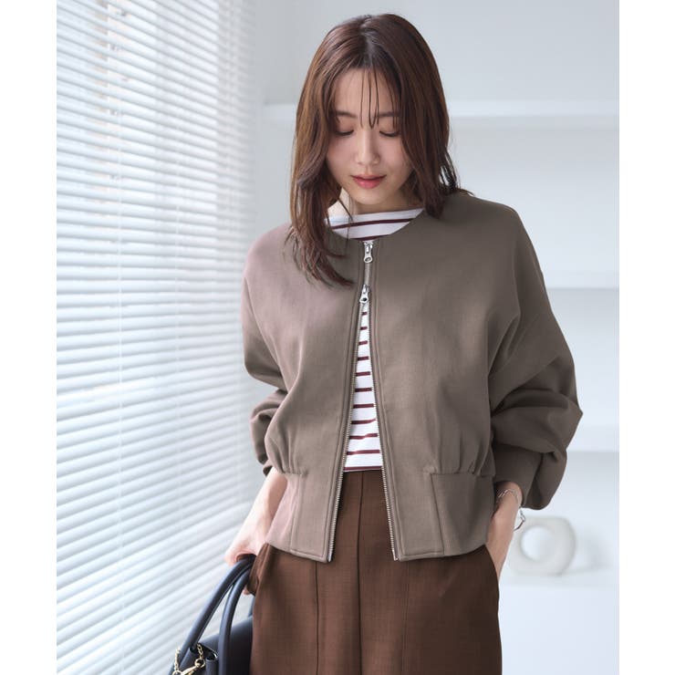 W-ZIPドルマンカットカーディガン | ROPE' PICNIC | 詳細画像11 