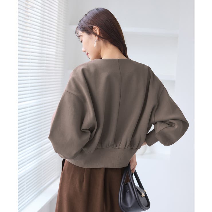 W-ZIPドルマンカットカーディガン | ROPE' PICNIC | 詳細画像12 