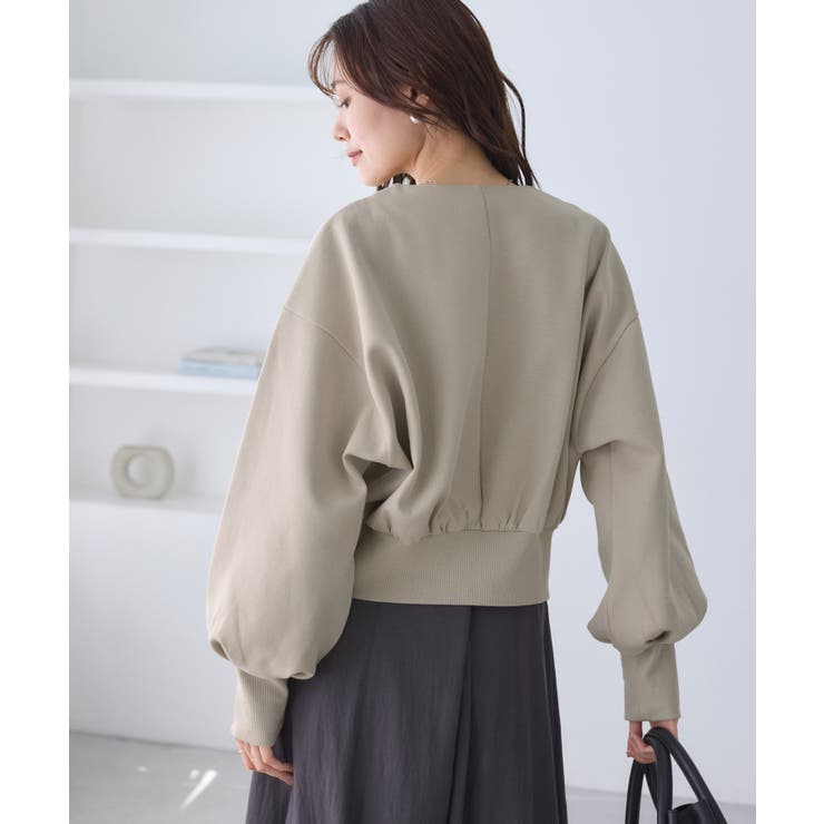 W-ZIPドルマンカットカーディガン | ROPE' PICNIC | 詳細画像18 