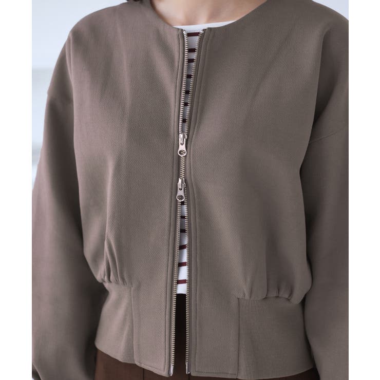 W-ZIPドルマンカットカーディガン | ROPE' PICNIC | 詳細画像23 