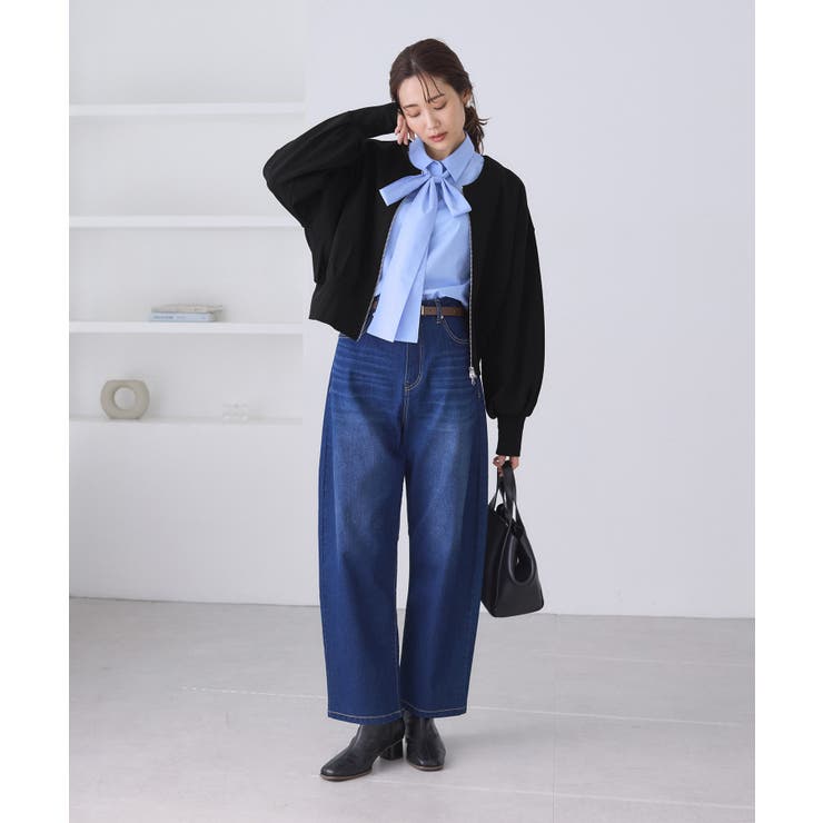 W-ZIPドルマンカットカーディガン | ROPE' PICNIC | 詳細画像3 