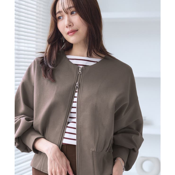 ブラウン系(22) | W-ZIPドルマンカットカーディガン | ROPE' PICNIC