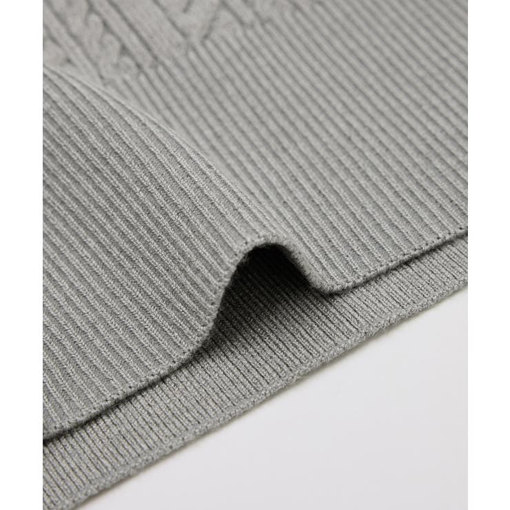 【アンチピリング・洗濯機OK】ミニケーブルカーディガン | ROPE' PICNIC | 詳細画像38 