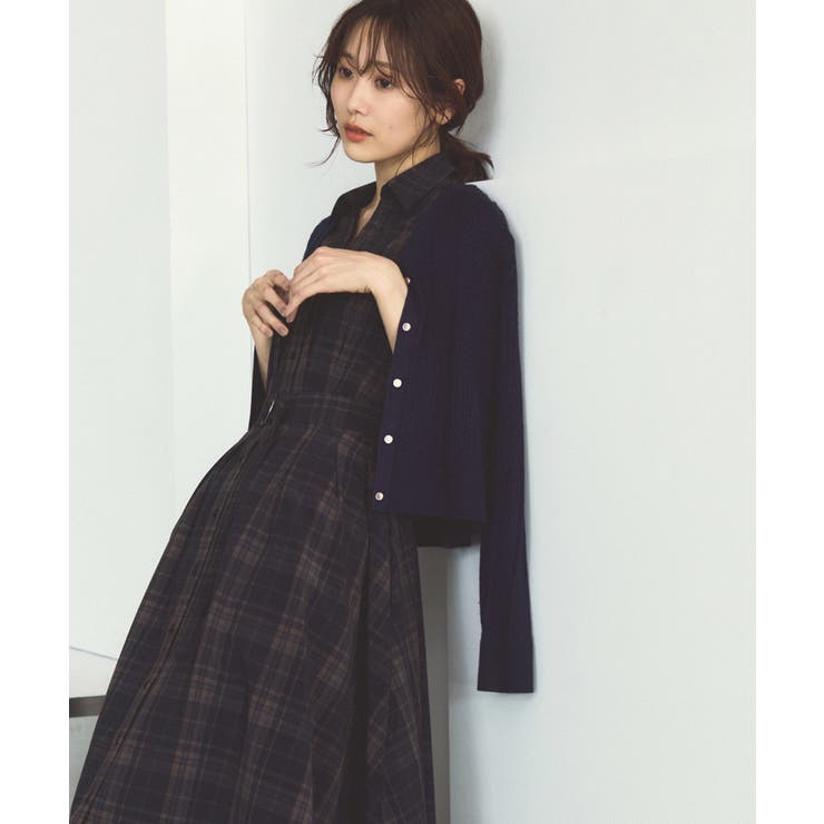 【アンチピリング・洗濯機OK】ミニケーブルカーディガン | ROPE' PICNIC | 詳細画像4 