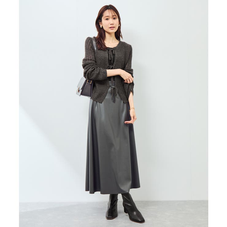 レース編みメッシュニットカーディガン | ROPE' PICNIC | 詳細画像15 