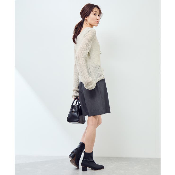 レース編みメッシュニットカーディガン | ROPE' PICNIC | 詳細画像25 