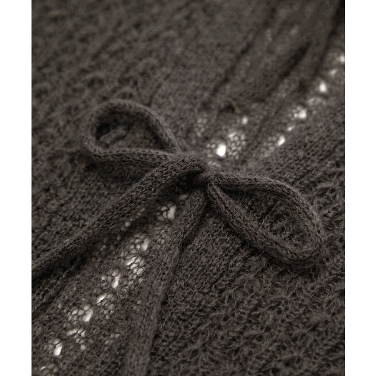 レース編みメッシュニットカーディガン | ROPE' PICNIC | 詳細画像38 