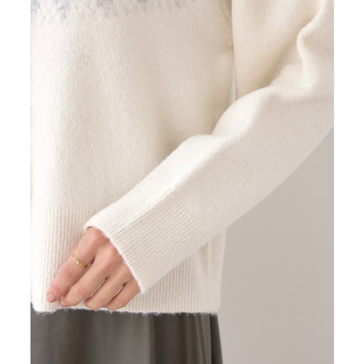 ノルディック柄カーディガン | ROPE' PICNIC | 詳細画像30 