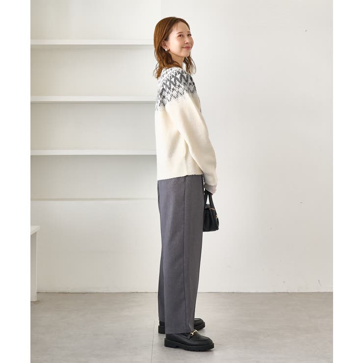 ノルディック柄カーディガン | ROPE' PICNIC | 詳細画像9 