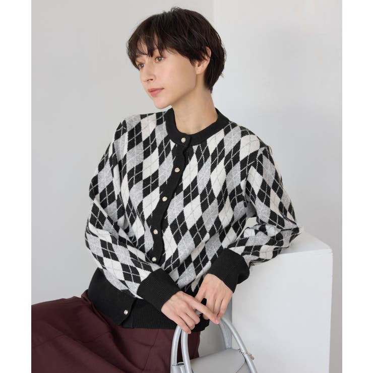 アーガイル柄アソートカーディガン | ROPE' PICNIC | 詳細画像10 