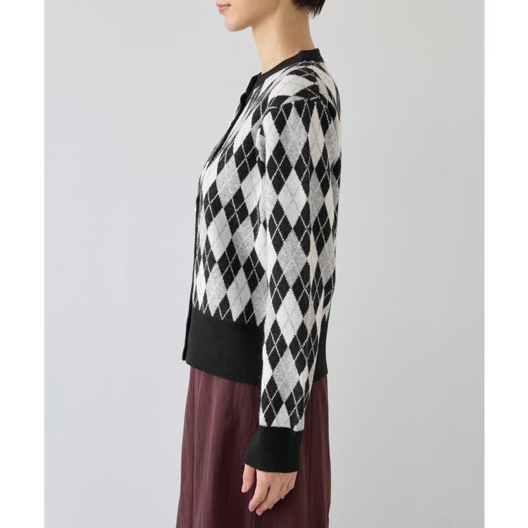 アーガイル柄アソートカーディガン | ROPE' PICNIC | 詳細画像32 