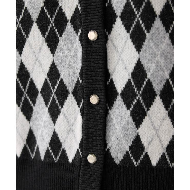 アーガイル柄アソートカーディガン | ROPE' PICNIC | 詳細画像36 