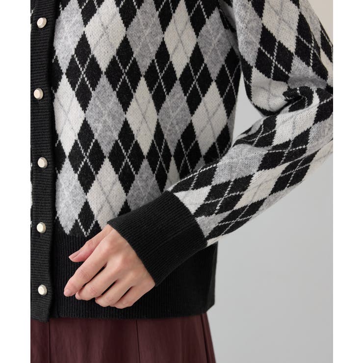 アーガイル柄アソートカーディガン | ROPE' PICNIC | 詳細画像37 