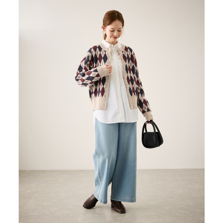 アーガイル柄アソートカーディガン | ROPE' PICNIC | 詳細画像6 