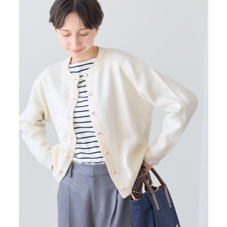 オフホワイト(15) | アーガイル柄アソートカーディガン | ROPE' PICNIC