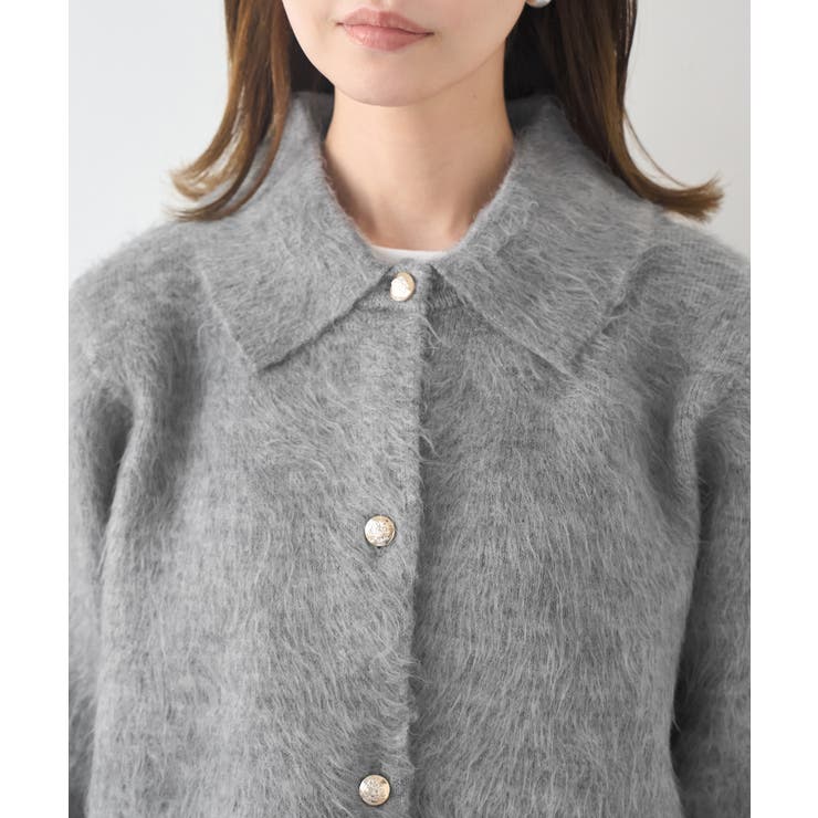 ダブルフェイス襟取り外し起毛カーディガン | ROPE' PICNIC | 詳細画像40 