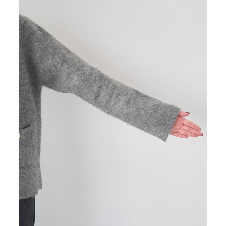 ダブルフェイス襟取り外し起毛カーディガン | ROPE' PICNIC | 詳細画像42 