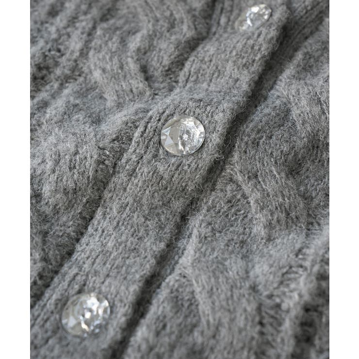 ゆるケーブル編みVネックニットカーディガン | ROPE' PICNIC | 詳細画像40 