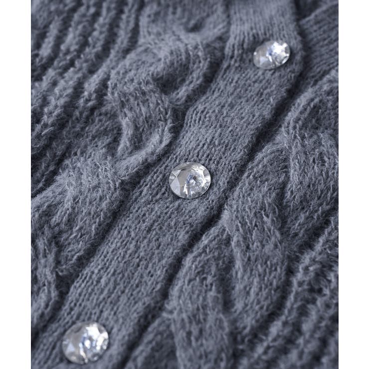 ゆるケーブル編みVネックニットカーディガン | ROPE' PICNIC | 詳細画像44 