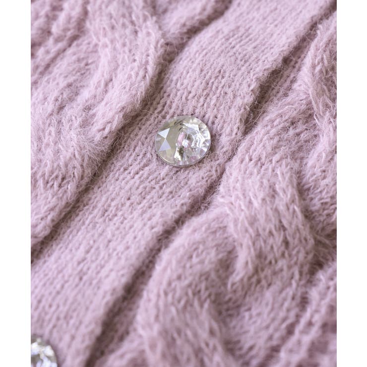 ゆるケーブル編みVネックニットカーディガン | ROPE' PICNIC | 詳細画像45 