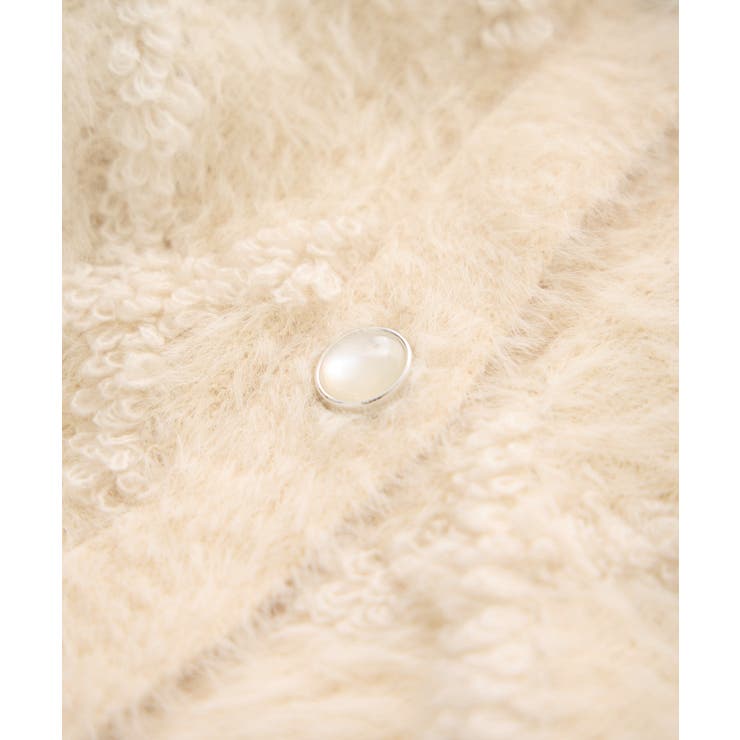 ダイヤチェック柄ループフェザーカーディガン | ROPE' PICNIC | 詳細画像26 