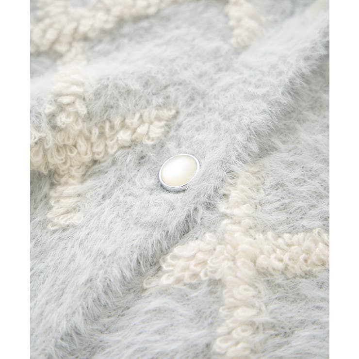 ダイヤチェック柄ループフェザーカーディガン | ROPE' PICNIC | 詳細画像27 