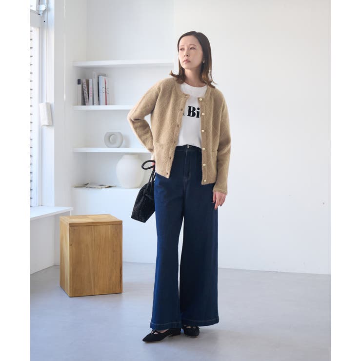 ラメフェザーカーディガン | ROPE' PICNIC | 詳細画像10 