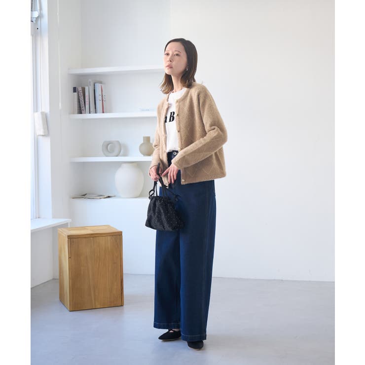 ラメフェザーカーディガン | ROPE' PICNIC | 詳細画像11 