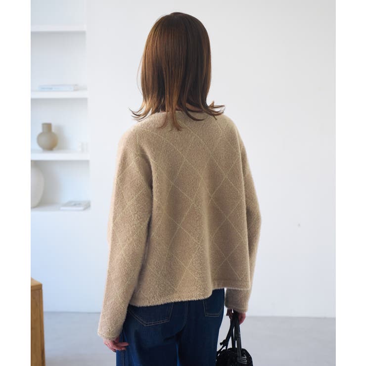 ラメフェザーカーディガン | ROPE' PICNIC | 詳細画像16 