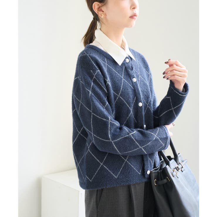 ラメフェザーカーディガン | ROPE' PICNIC | 詳細画像25 