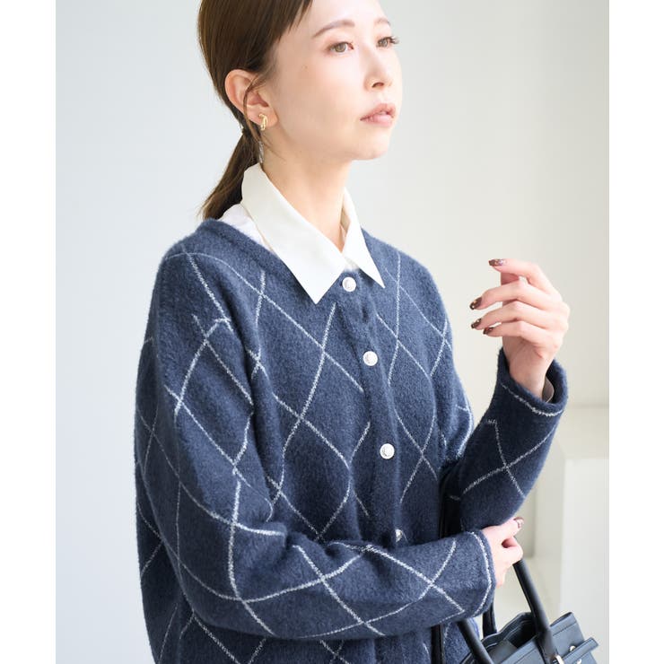 ラメフェザーカーディガン | ROPE' PICNIC | 詳細画像26 