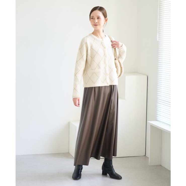 ラメフェザーカーディガン | ROPE' PICNIC | 詳細画像3 