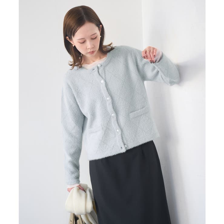 ラメフェザーカーディガン | ROPE' PICNIC | 詳細画像32 