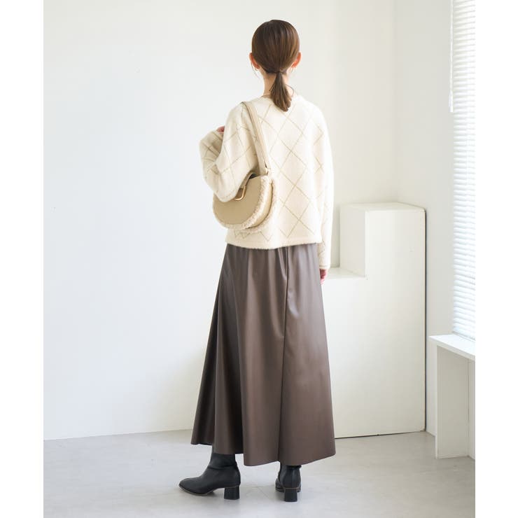 ラメフェザーカーディガン | ROPE' PICNIC | 詳細画像4 