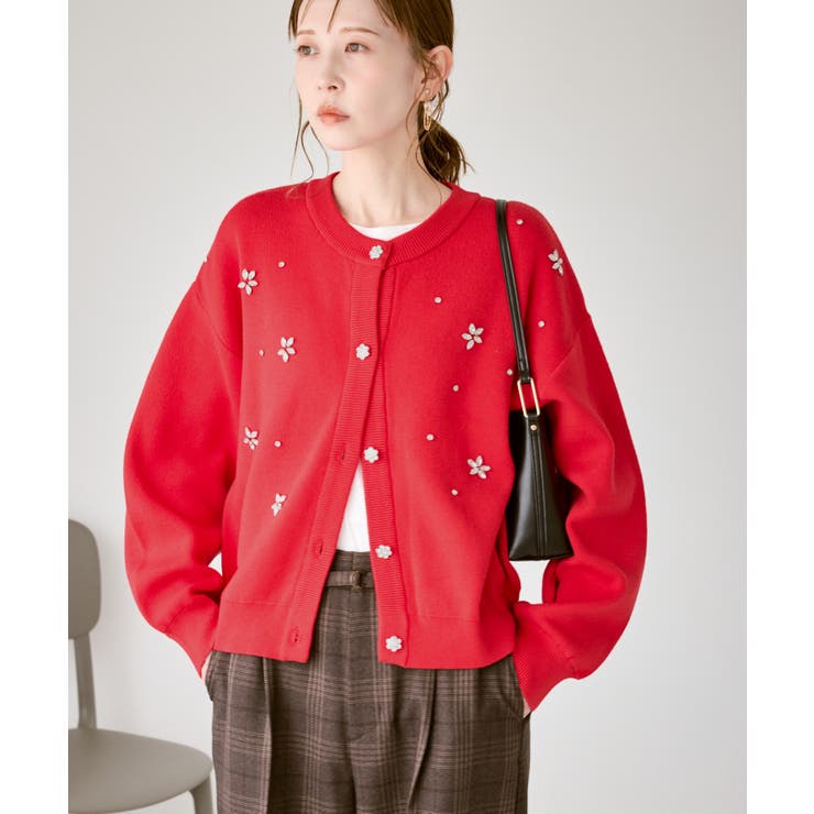 ビジューニットカーディガン | ROPE' PICNIC | 詳細画像19 