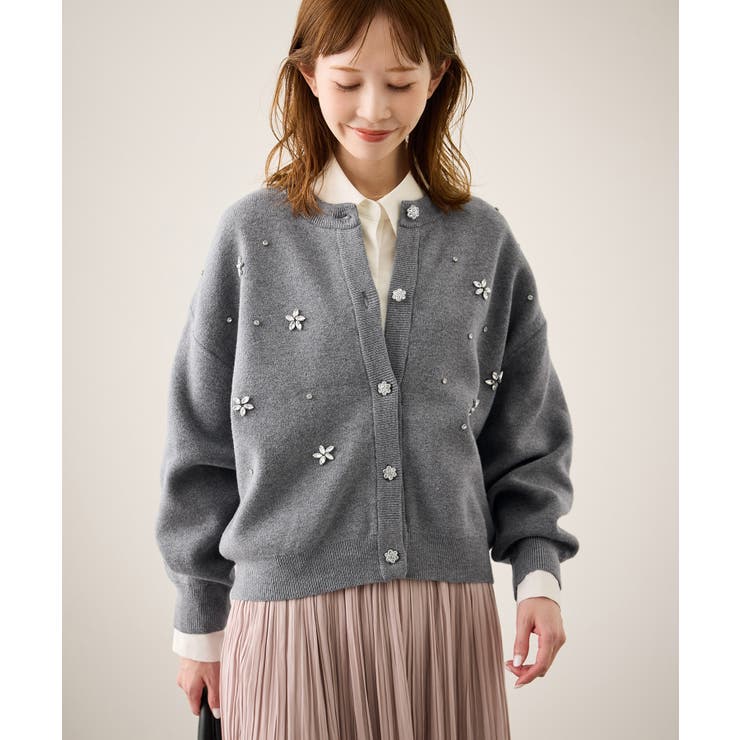 ビジューニットカーディガン | ROPE' PICNIC | 詳細画像23 