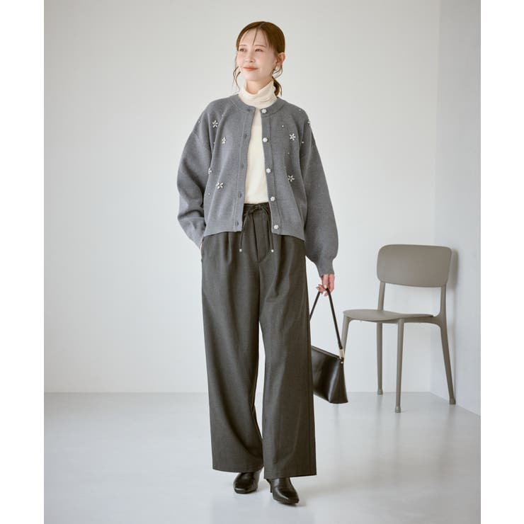 ビジューニットカーディガン | ROPE' PICNIC | 詳細画像6 