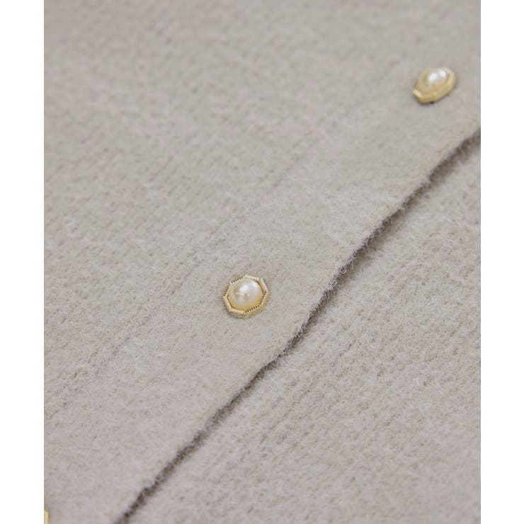 スフレニットシリーズ パールボタンショートカーディガン イージーケア | ROPE' PICNIC | 詳細画像40 