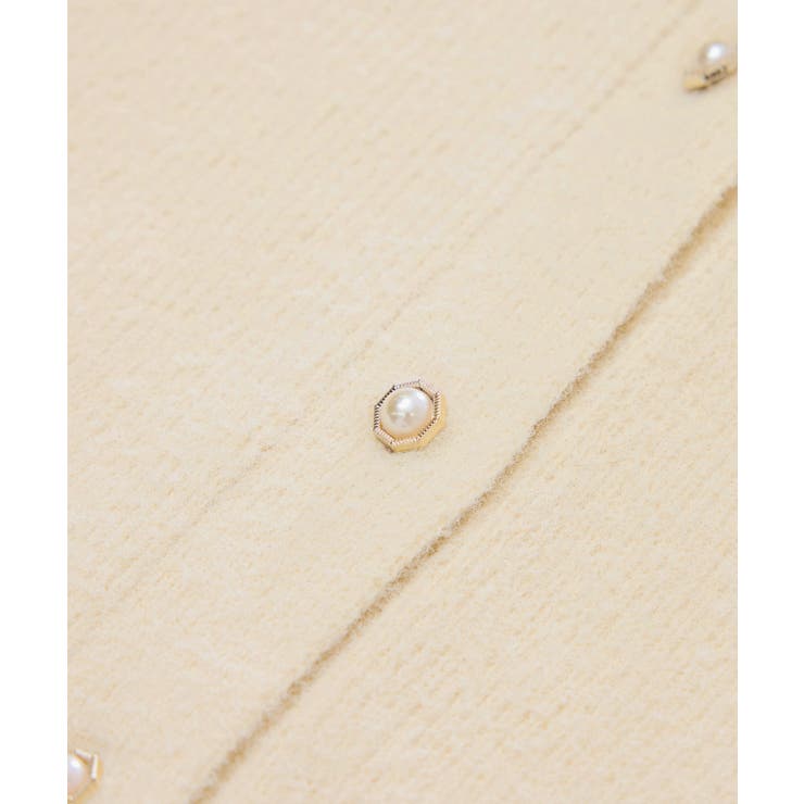 スフレニットシリーズ パールボタンショートカーディガン イージーケア | ROPE' PICNIC | 詳細画像42 