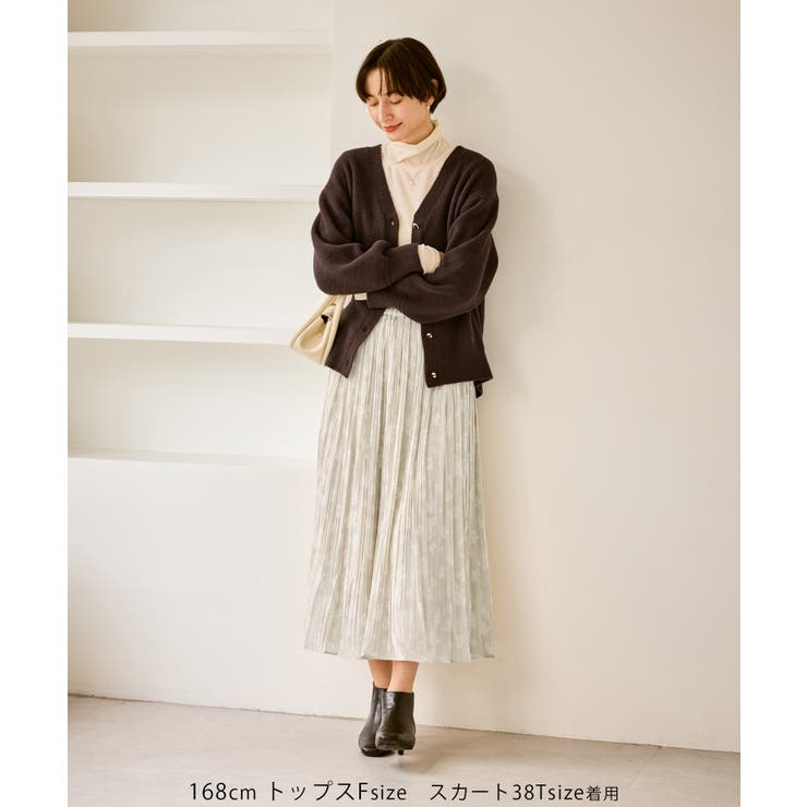 【新色追加】スフレニットシリーズ 変形メタルボタンミドル丈カーディガン イージー… | ROPE' PICNIC | 詳細画像14 