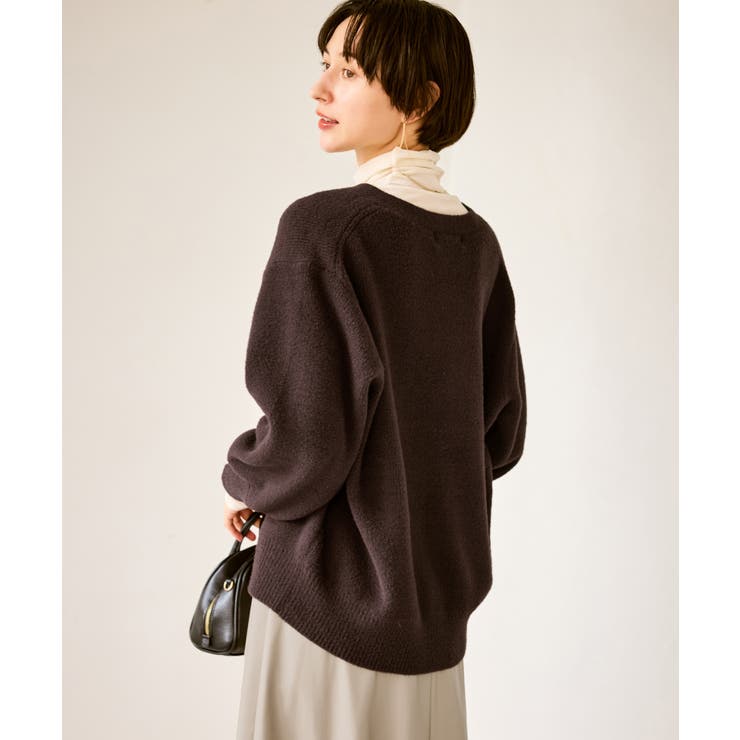 【新色追加】スフレニットシリーズ 変形メタルボタンミドル丈カーディガン イージー… | ROPE' PICNIC | 詳細画像17 