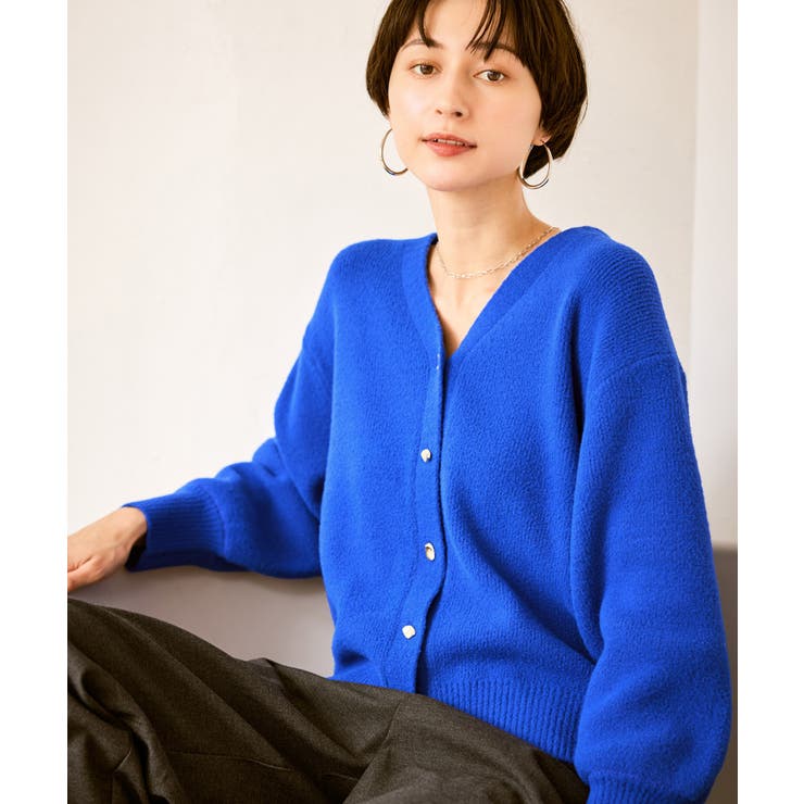 【新色追加】スフレニットシリーズ 変形メタルボタンミドル丈カーディガン イージー… | ROPE' PICNIC | 詳細画像21 