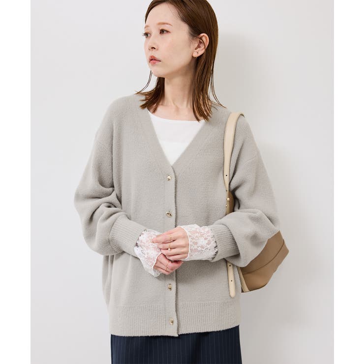 【新色追加】スフレニットシリーズ 変形メタルボタンミドル丈カーディガン イージー… | ROPE' PICNIC | 詳細画像24 