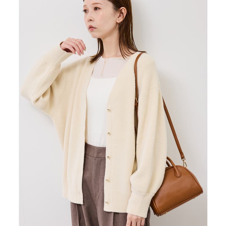 【新色追加】スフレニットシリーズ 変形メタルボタンミドル丈カーディガン イージー… | ROPE' PICNIC | 詳細画像26 