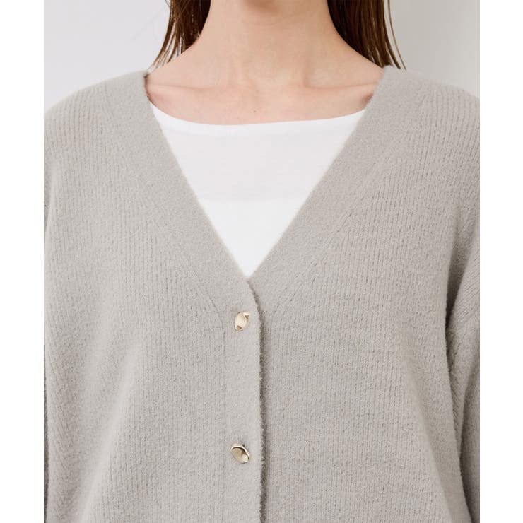 【新色追加】スフレニットシリーズ 変形メタルボタンミドル丈カーディガン イージー… | ROPE' PICNIC | 詳細画像35 